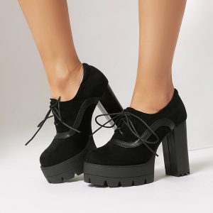 Deep Mouth High Heel Pumps