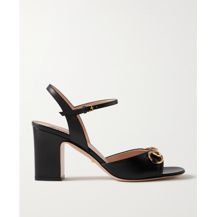 Women's High Heel Sandals - Cow Leather Open Toe Block Heel Summer 2025 - Image 2