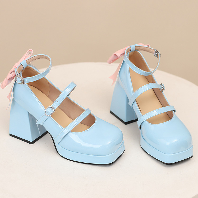 Women's Sweet High Heel Platform Pumps 2025 Spring